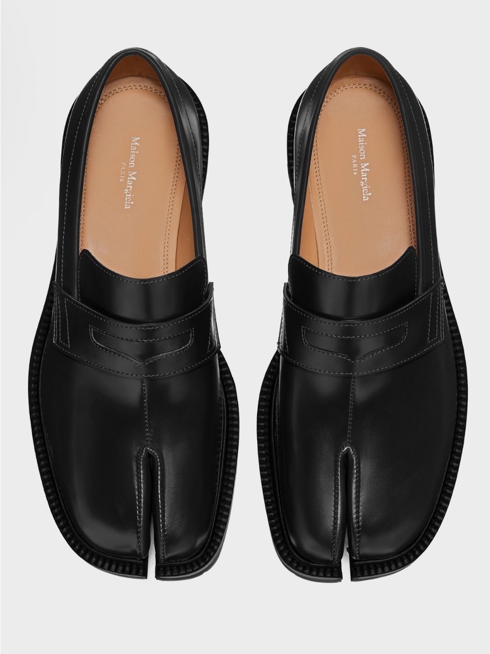 Maison Margiela's Tabi County penny loafers